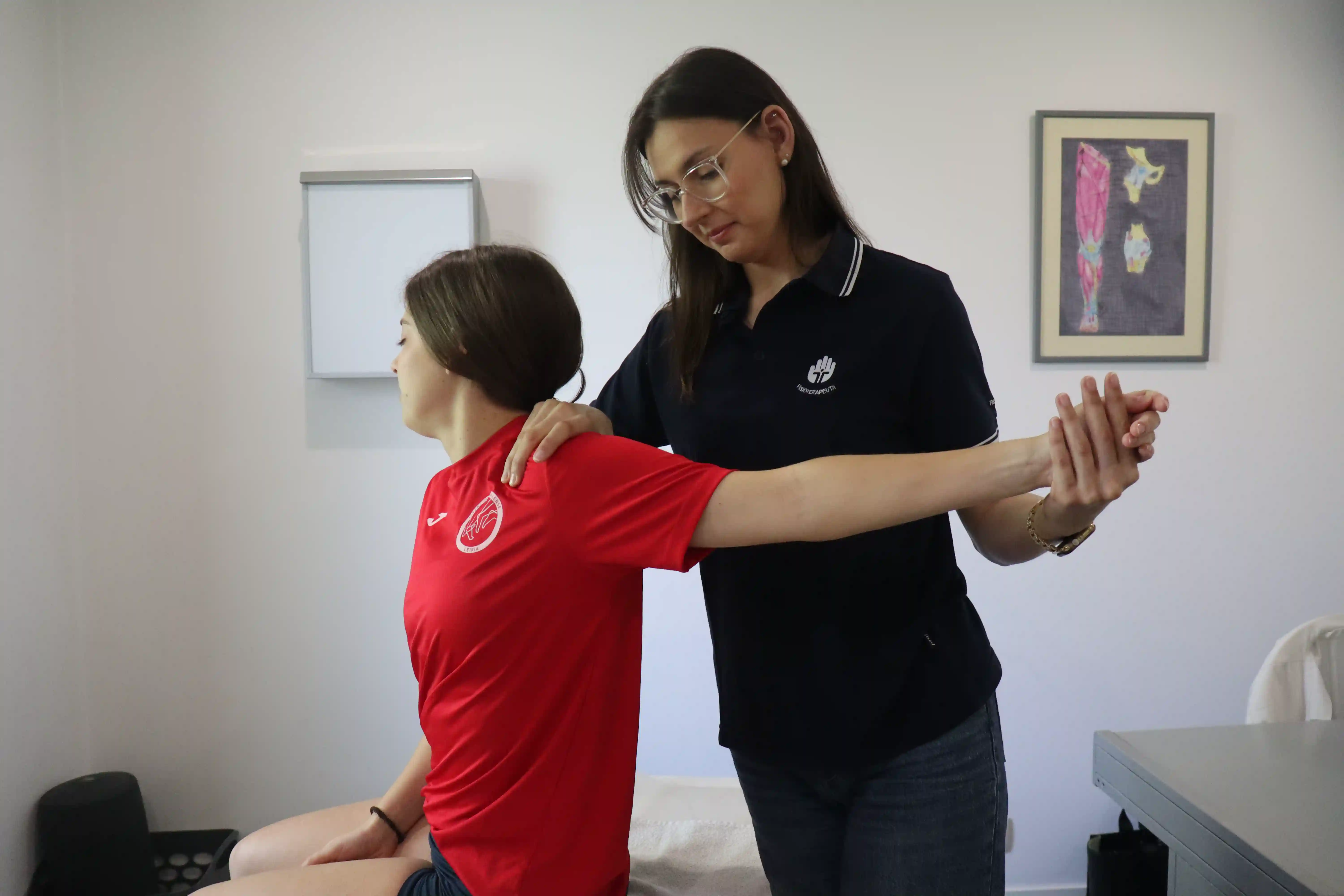 Fisioterapeuta do Departamento Médico da Juventude Vidigalense